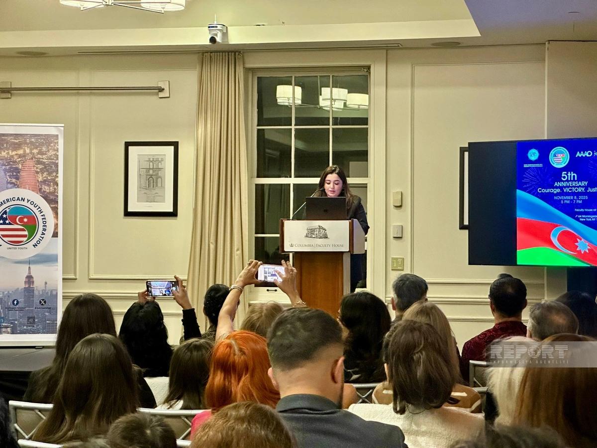 ABŞ-nin Kolumbiya Universitetində Zəfər Günü qeyd olunub (FOTO)