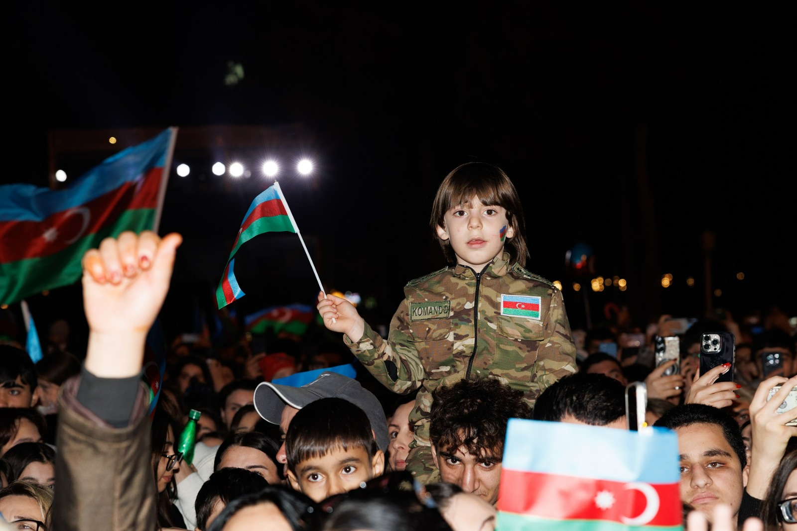 Zəfər Günü Abşeron rayonunda coşqu ilə qeyd olunub (FOTO)