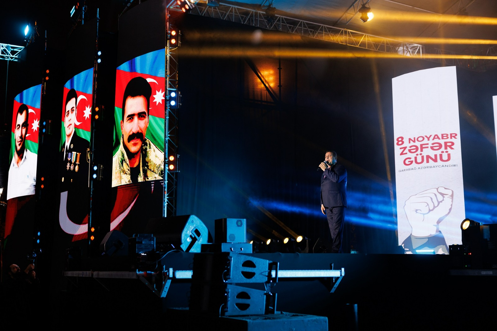 Zəfər Günü Abşeron rayonunda coşqu ilə qeyd olunub (FOTO)