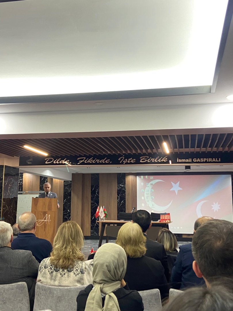 Ankarada Zəfər Günü ilə bağlı tədbir keçirilib (FOTO)