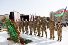 Zəfər Günü Abşeron rayonunda coşqu ilə qeyd olunub (FOTO)