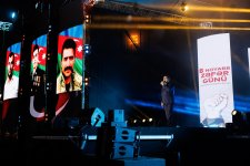 Zəfər Günü Abşeron rayonunda coşqu ilə qeyd olunub (FOTO)