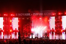 Zəfər Günü Abşeron rayonunda coşqu ilə qeyd olunub (FOTO)