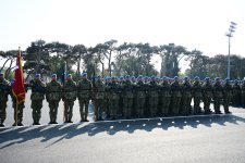 Prezident İlham Əliyev, Birinci xanım Mehriban Əliyeva, Türkiyə Prezidenti Rəcəb Tayyib Ərdoğan, Pakistan Baş naziri Məhəmməd Şahbaz Şərif hərbi paradda iştirak ediblər (FOTO/VİDEO) (YENİLƏNİB -4)