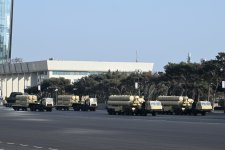 Prezident İlham Əliyev, Birinci xanım Mehriban Əliyeva, Türkiyə Prezidenti Rəcəb Tayyib Ərdoğan, Pakistan Baş naziri Məhəmməd Şahbaz Şərif hərbi paradda iştirak ediblər (FOTO/VİDEO) (YENİLƏNİB -4)