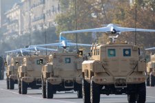 Prezident İlham Əliyev, Birinci xanım Mehriban Əliyeva, Türkiyə Prezidenti Rəcəb Tayyib Ərdoğan, Pakistan Baş naziri Məhəmməd Şahbaz Şərif hərbi paradda iştirak ediblər (FOTO/VİDEO) (YENİLƏNİB -4)