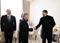 Prezident İlham Əliyev, Birinci xanım Mehriban Əliyeva, Türkiyə Prezidenti Rəcəb Tayyib Ərdoğan, Pakistan Baş naziri Məhəmməd Şahbaz Şərif hərbi paradda iştirak ediblər (FOTO/VİDEO) (YENİLƏNİB -4)