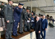 Prezident İlham Əliyev, Birinci xanım Mehriban Əliyeva, Türkiyə Prezidenti Rəcəb Tayyib Ərdoğan, Pakistan Baş naziri Məhəmməd Şahbaz Şərif hərbi paradda iştirak ediblər (FOTO/VİDEO) (YENİLƏNİB -4)