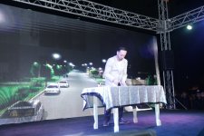 Xaçmazda "Zəfərin Mübarək, Suveren Azərbaycan” adlı bayram konserti təşkil olunub (FOTO)