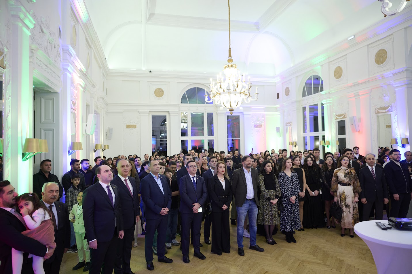 Zəfər Günü Strasburqda təntənə ilə qeyd olunub (FOTO)