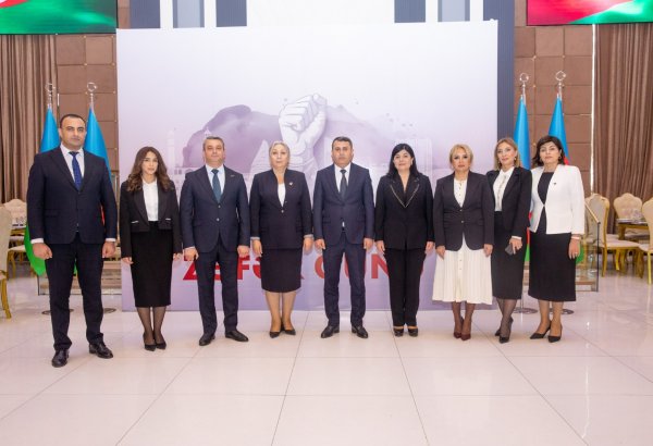 Abşeron rayonunda 8 Noyabr - Zəfər Günü ilə bağlı şəhid ailələri ilə görüş keçirilib (FOTO)