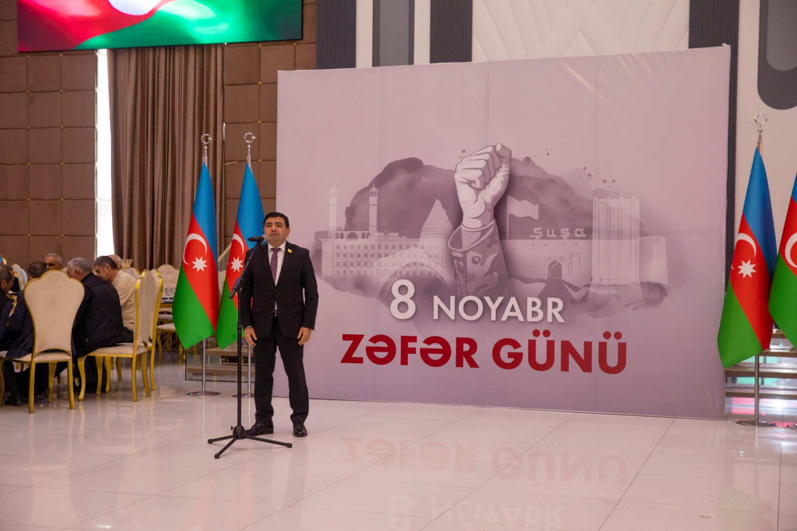 Abşeron rayonunda 8 Noyabr - Zəfər Günü ilə bağlı şəhid ailələri ilə görüş keçirilib (FOTO)