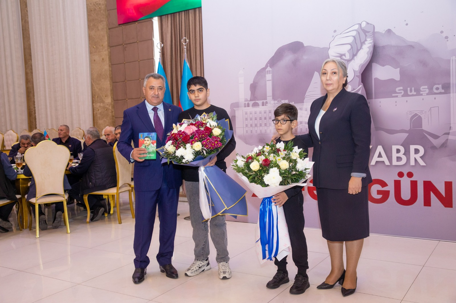 Abşeron rayonunda 8 Noyabr - Zəfər Günü ilə bağlı şəhid ailələri ilə görüş keçirilib (FOTO)