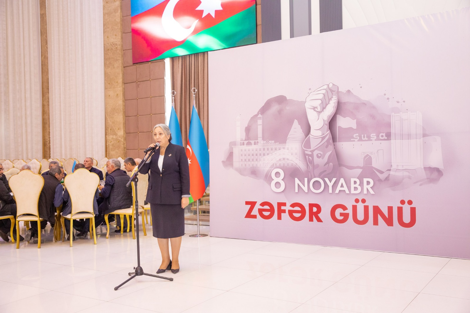 Abşeron rayonunda 8 Noyabr - Zəfər Günü ilə bağlı şəhid ailələri ilə görüş keçirilib (FOTO)