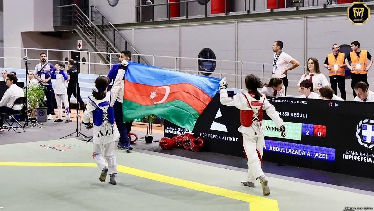 Taekvondoçularımız Avropa birinciliyində 15 medal qazanıblar (FOTO)