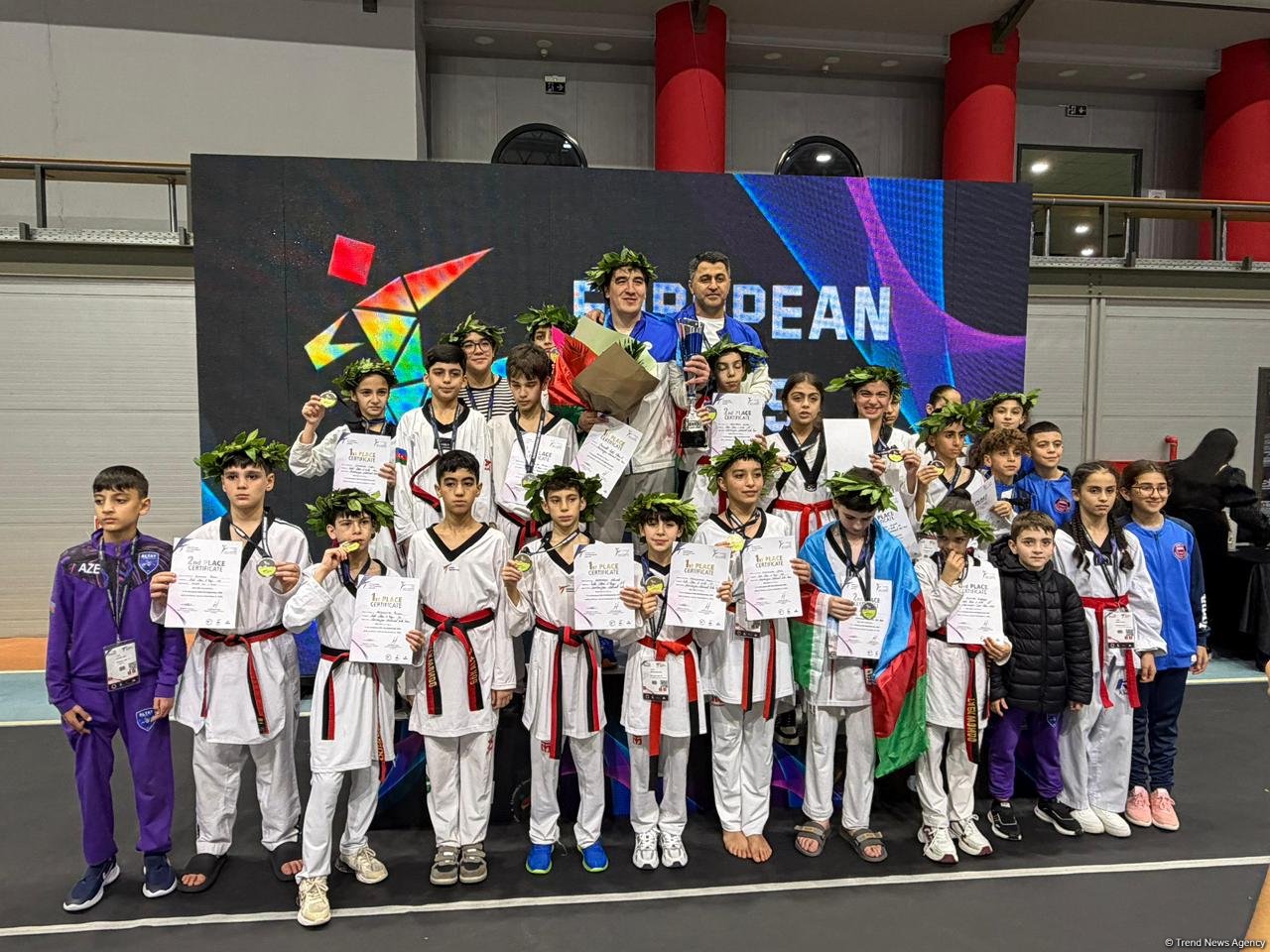 Taekvondoçularımız Avropa birinciliyində 15 medal qazanıblar (FOTO)