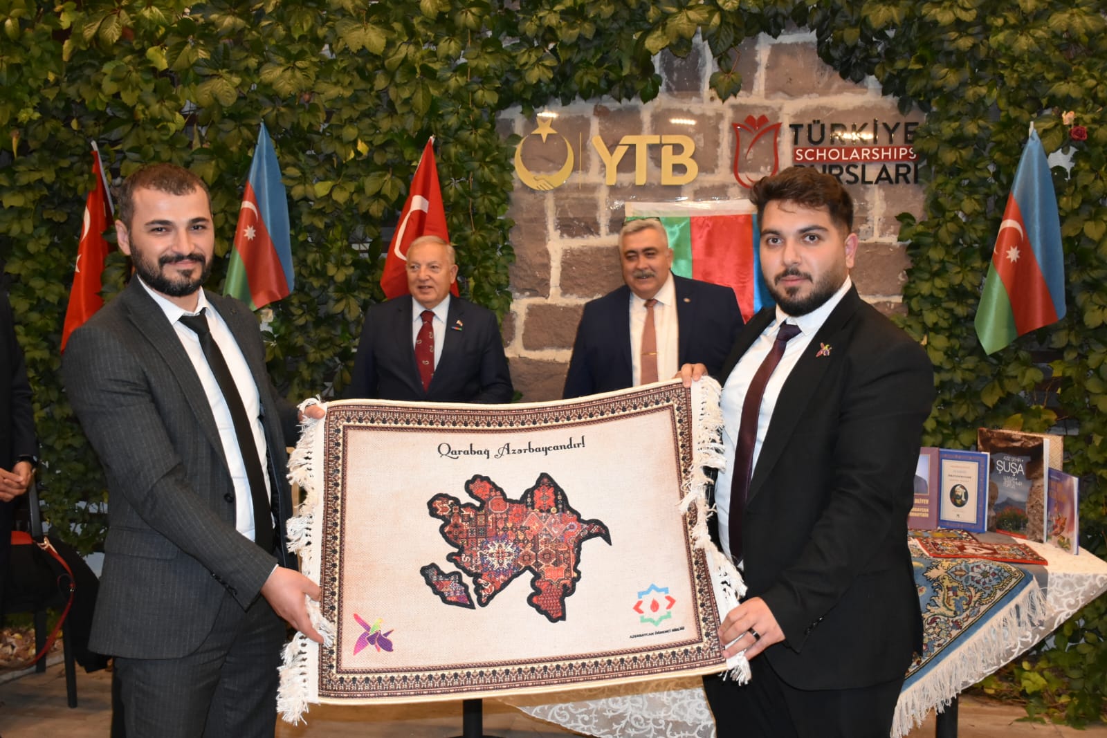 Azərbaycanlı gənclər Ankarada Qarabağ Zəfərinin 5 illiyini qeyd ediblər (FOTO)