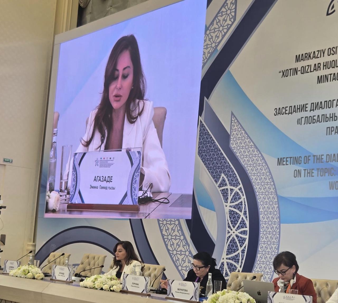 Azərbaycanda qadın hüquqlarının müdafiəsi dövlət siyasətidir – Əminə Ağazadə (FOTO)