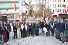Vətən müharibəsinin şəhid və qazilərinin əmanətləri İstanbulda (FOTO)