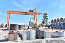 Zığ–Hövsan kanalizasiya kollektorunun inşasına başlanılıb (FOTO)