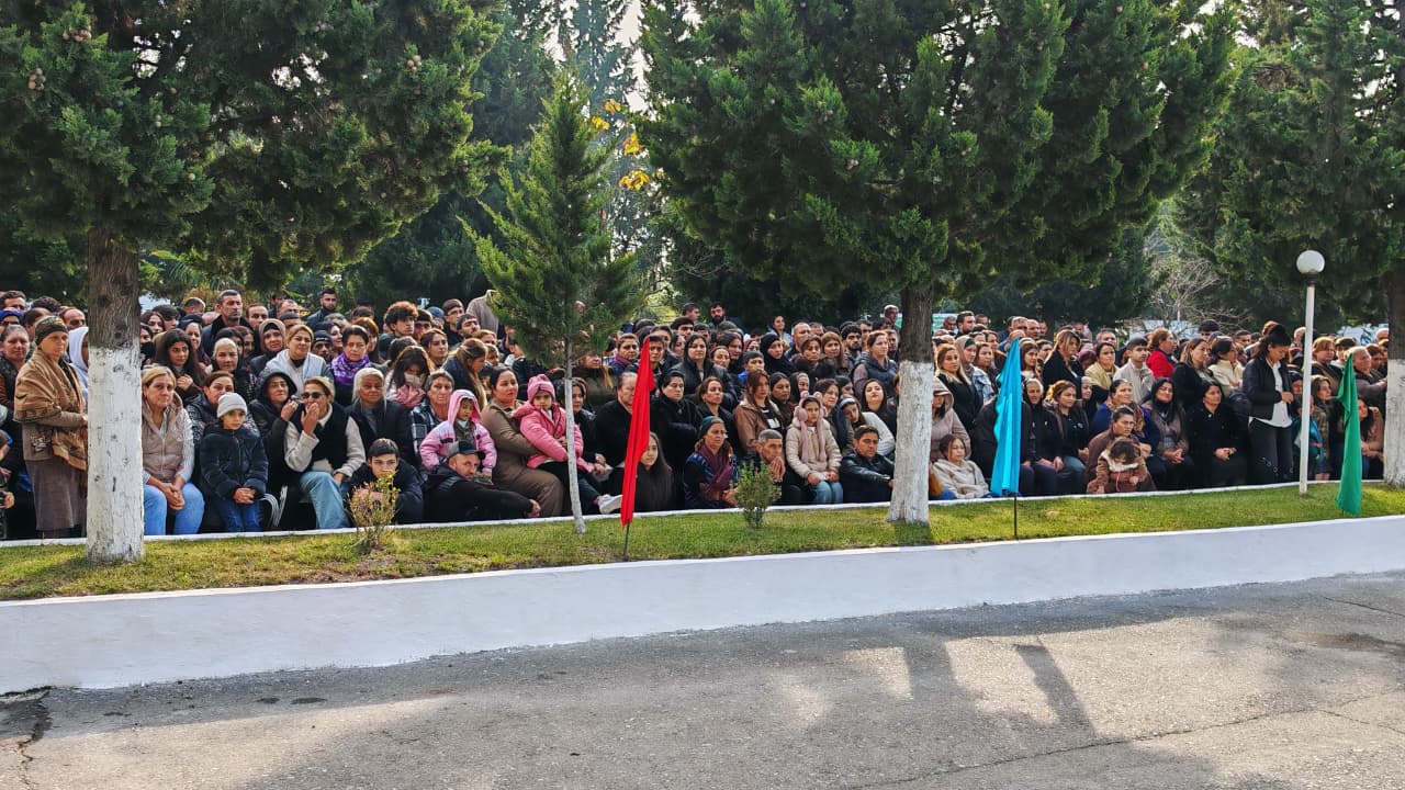 Gənc əsgərlərin andiçmə mərasimi keçirilib (FOTO)