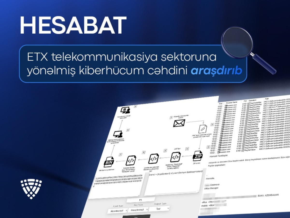 Naməlum və gözlənilməz e‑poçt əlavələrini açmayın, kibergücum cəhdi ola bilər - ETX