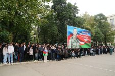 Gənc əsgərlərin andiçmə mərasimi keçirilib (FOTO)