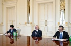 Prezident İlham Əliyev ABŞ-nin İsa Məsihin Sonuncu Gün Müqəddəsləri Kilsəsinin nümayəndə heyətini qəbul edib (FOTO)