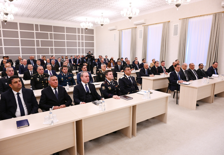 Prezident Administrasiyasının rəhbəri Naxçıvan Muxtar Respublikasında Azərbaycan Prezidentinin səlahiyyətli nümayəndəsini ictimaiyyətə təqdim edib (FOTO)