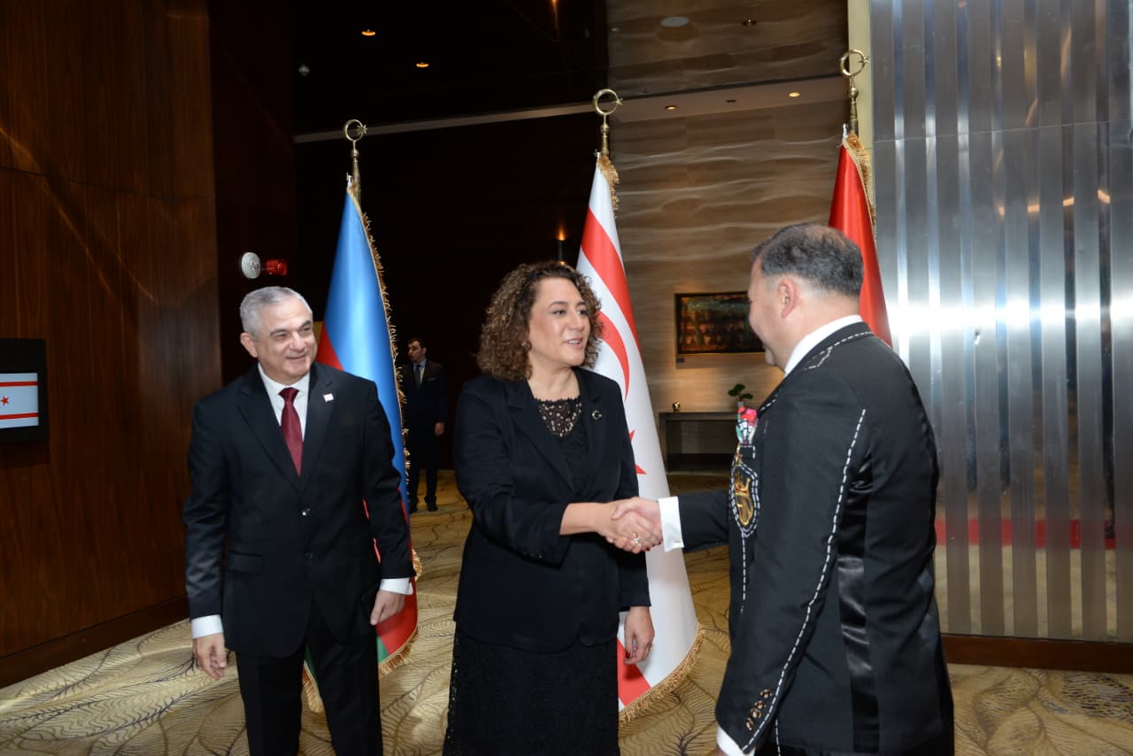 Bakıda Şimali Kipr Türk Respublikasının müstəqilliyinin 42-ci ildönümü qeyd olunub (FOTO)