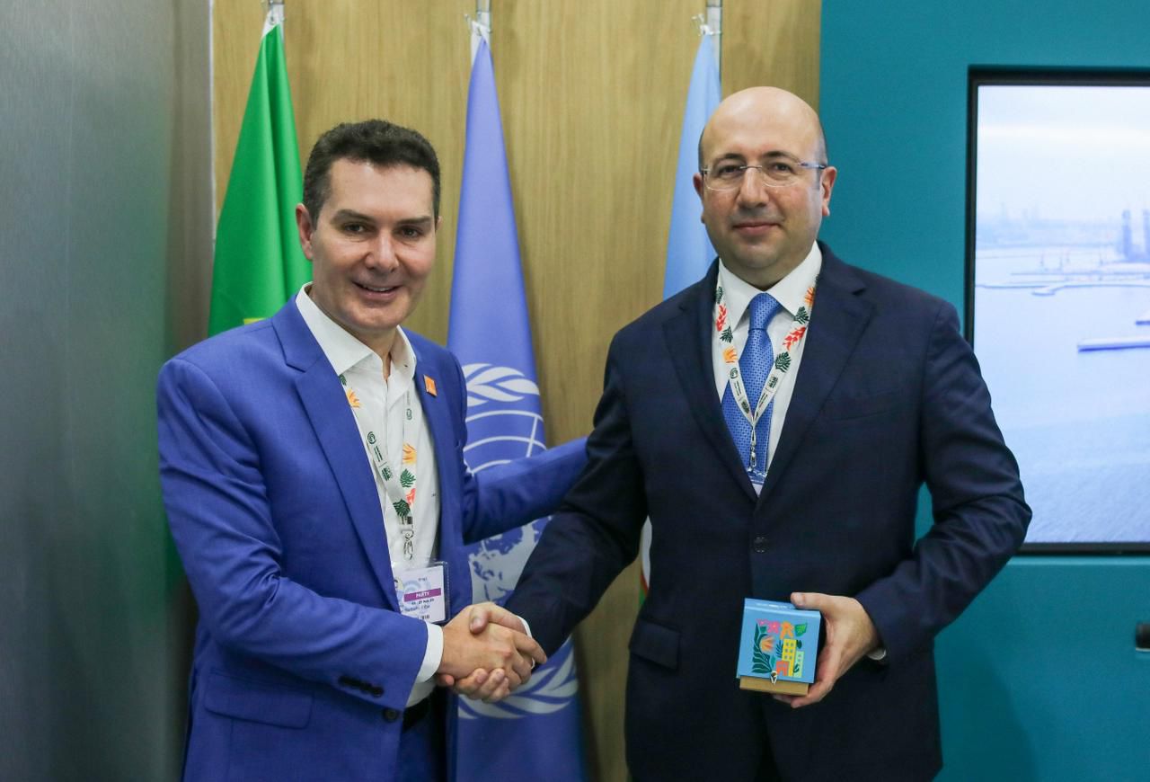 Azad edilən ərazilərdə aparılan bərpa işləri Belemdə təqdim edilib (FOTO)