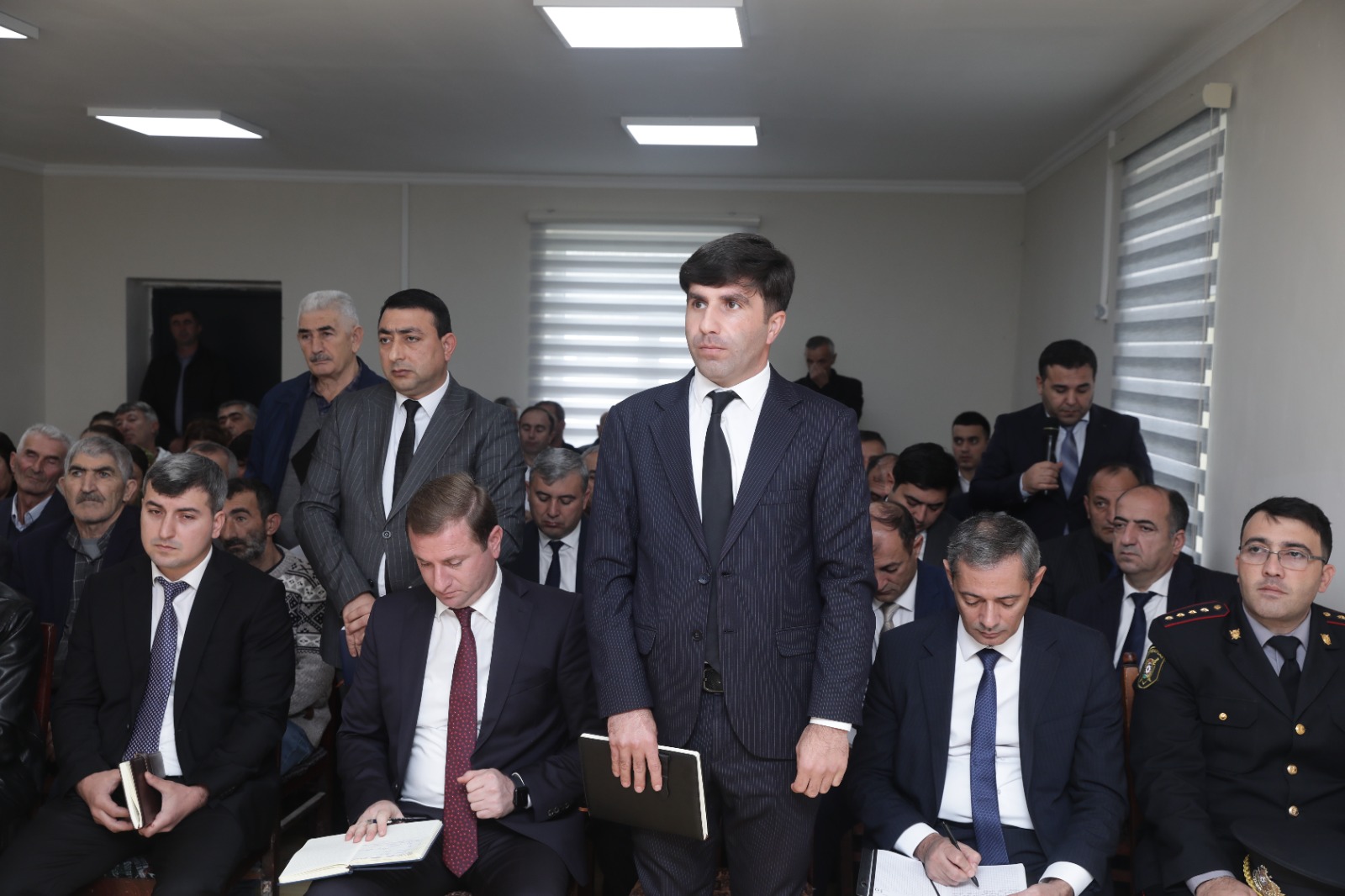 Xaçmazın Aslanoba kəndində səyyar qəbul keçirilib (FOTO)