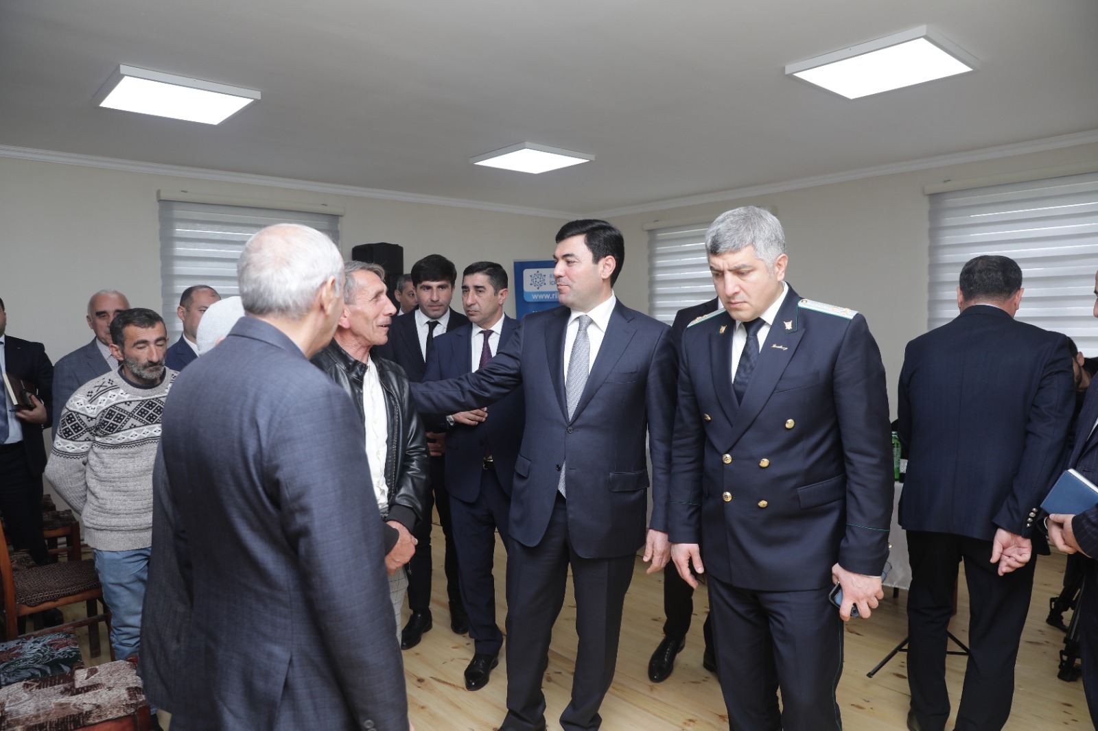 Xaçmazın Aslanoba kəndində səyyar qəbul keçirilib (FOTO)