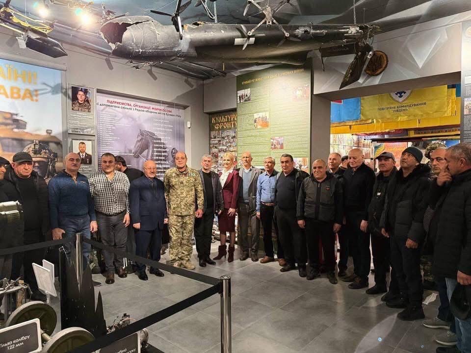 Zəfər Günü Krivoy Roqda qeyd olunub (FOTO)