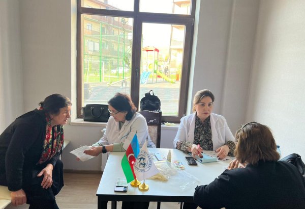 Cəbrayılda səyyar tibbi aksiya keçirilib (FOTO)