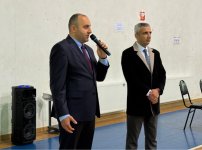 Zəfər Gününün qəhrəman ruhu güləş xalçasında (FOTO)