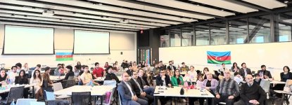 İllinoys Universitetində 8 Noyabr – Zəfər Günü qeyd olunub (FOTO)