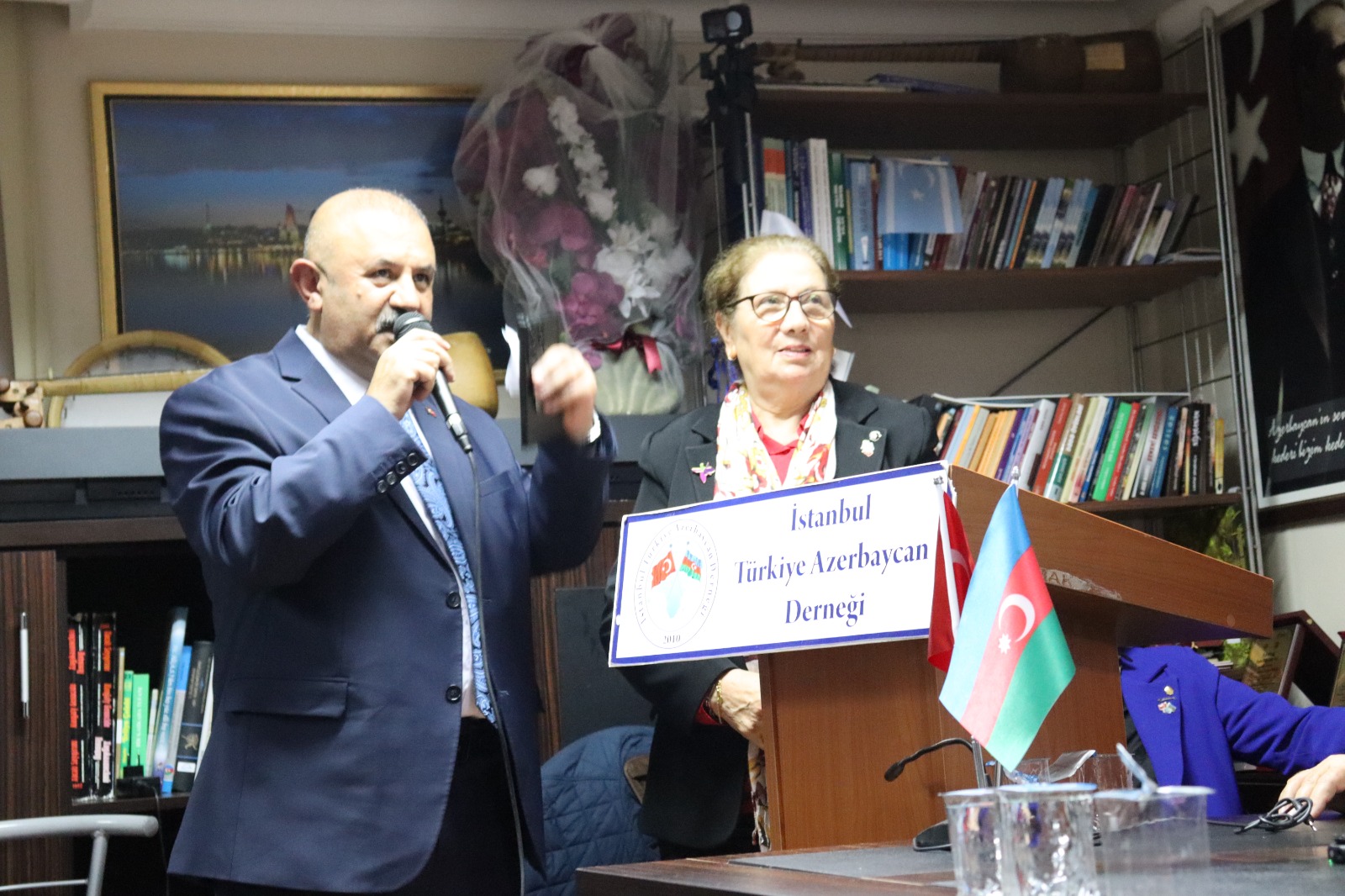 İstanbulda 8 Noyabr - Zəfər Günü qeyd olunub (FOTO)