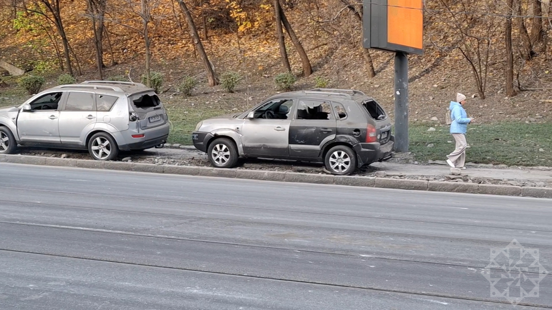 Kiyevə raket hücumu zamanı Azərbaycanın Ukraynadakı səfirliyinə ciddi ziyan dəyib, yaralanan yoxdur (FOTO)