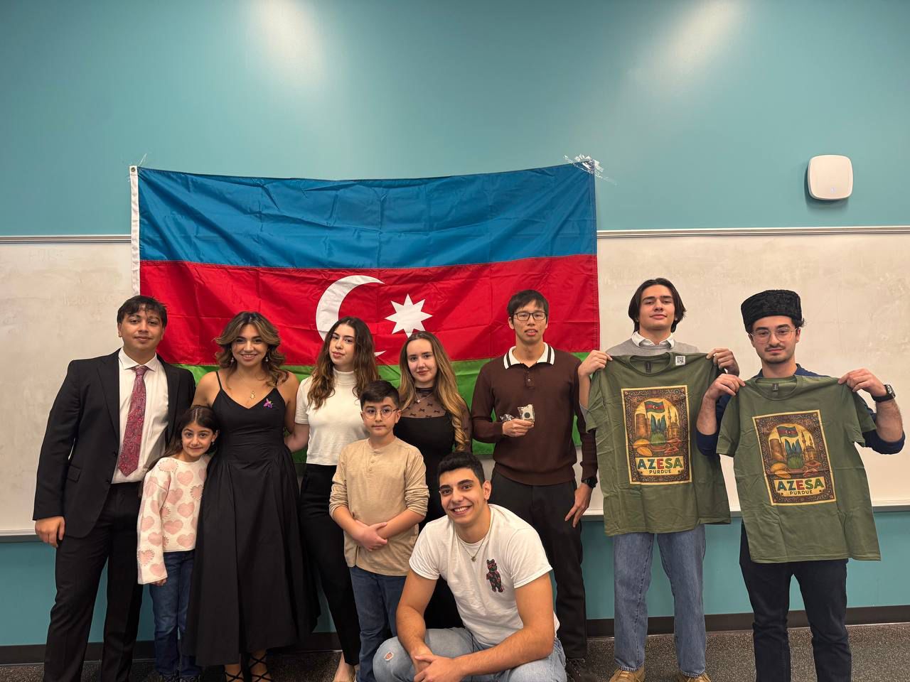 ABŞ-nin Perdyu Universitetində 8 Noyabr - Zəfər Günü və 9 Noyabr - Dövlət Bayrağı Günü qeyd edilib (FOTO)