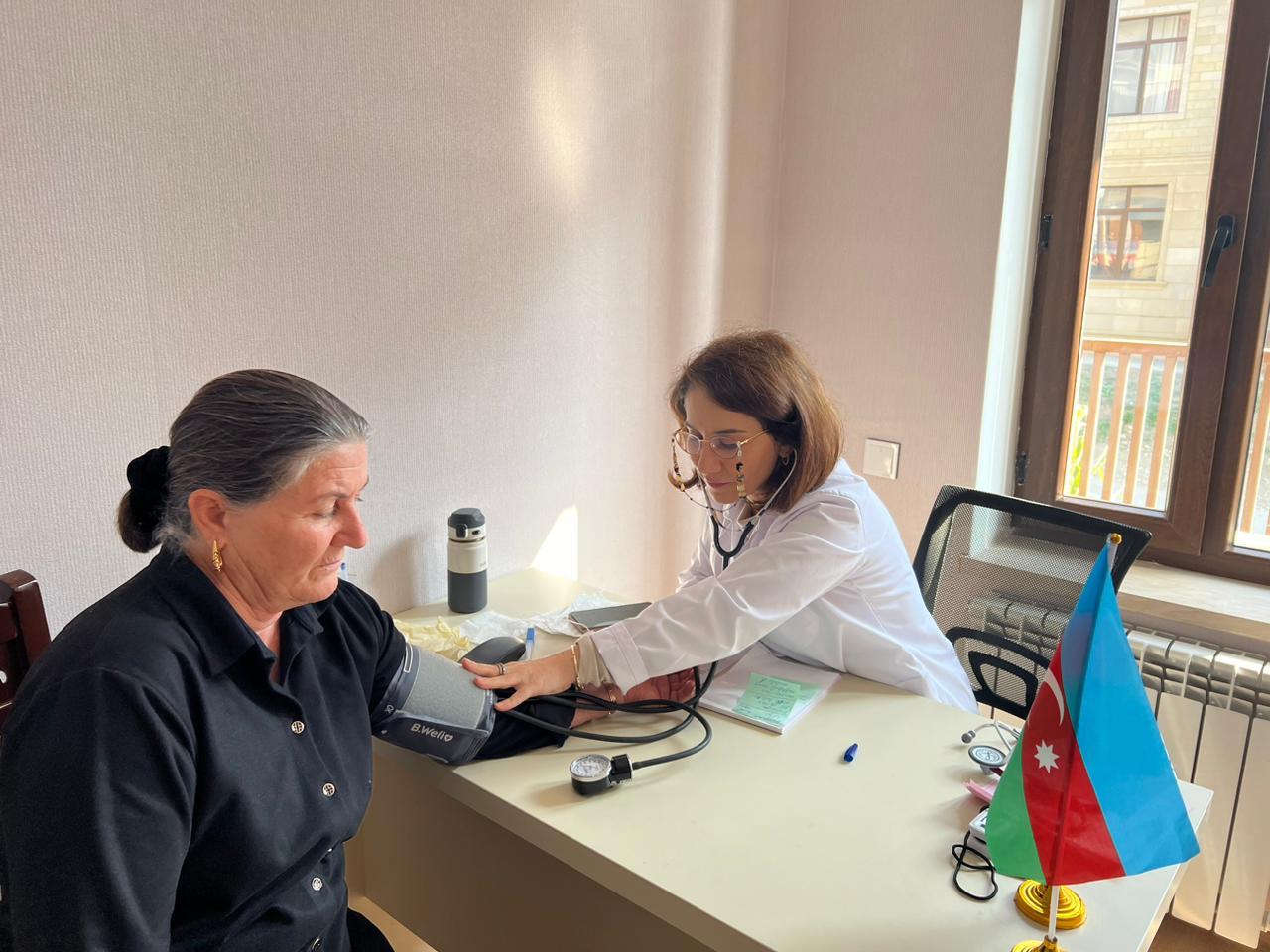 Cəbrayılda səyyar tibbi aksiya keçirilib (FOTO)