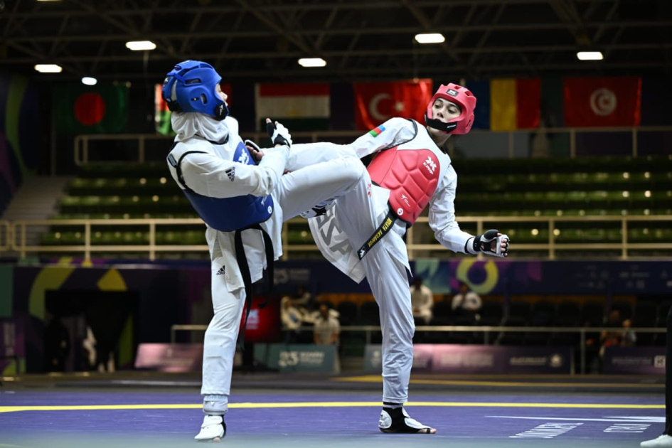 Azərbaycan taekvondoçusu İslamiadada gümüş medal qazanıb