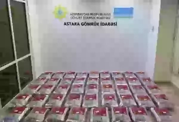 Astara gömrüyündə Avropaya gedən 456 kq narkotik aşkarlanıb