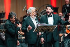 Heydər Əliyev Fondunun vitse-prezidenti Leyla Əliyeva Plasido Dominqonun Heydər Əliyev Mərkəzindəki konsertində iştirak edib (FOTO/VİDEO)