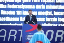 Gəncə yenidən aerobika gimnastikası üzrə Avropa çempionatına ev sahibliyi edir (FOTO)