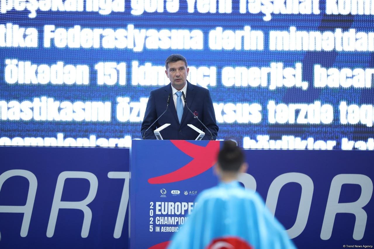 Gəncə yenidən aerobika gimnastikası üzrə Avropa çempionatına ev sahibliyi edir (FOTO)