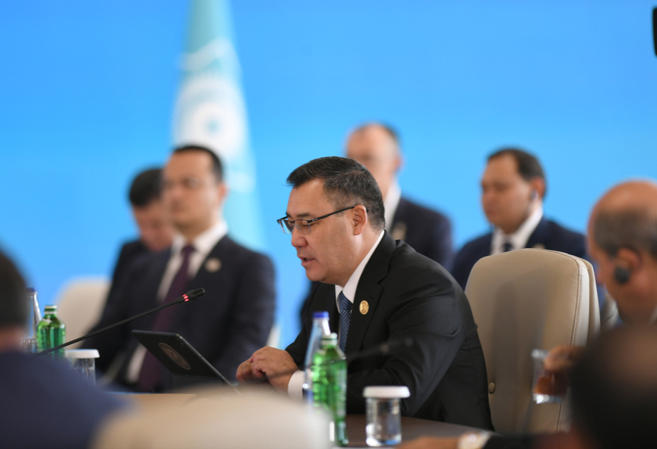 Zəngəzur dəhlizinin tikintisi layihəsi Çin-Qırğızıstan-Özbəkistan dəmir yolunun məntiqi davamı kimi görünür - Sadır Japarov