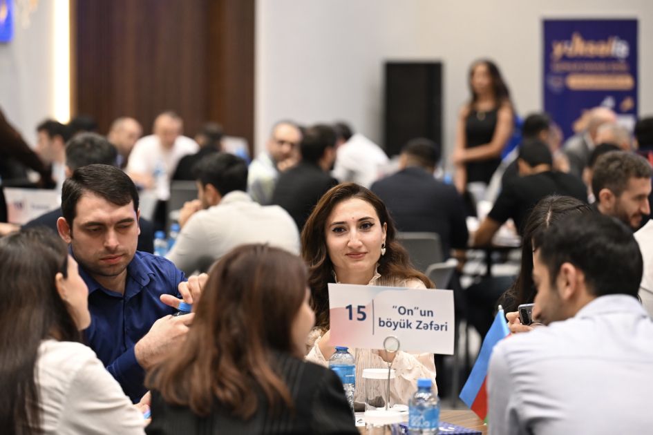 “Yüksəliş” müsabiqəsi çərçivəsində “Zəfərdən Yüksəlişə” adlı növbəti intellektual yarış keçirilib (FOTO)