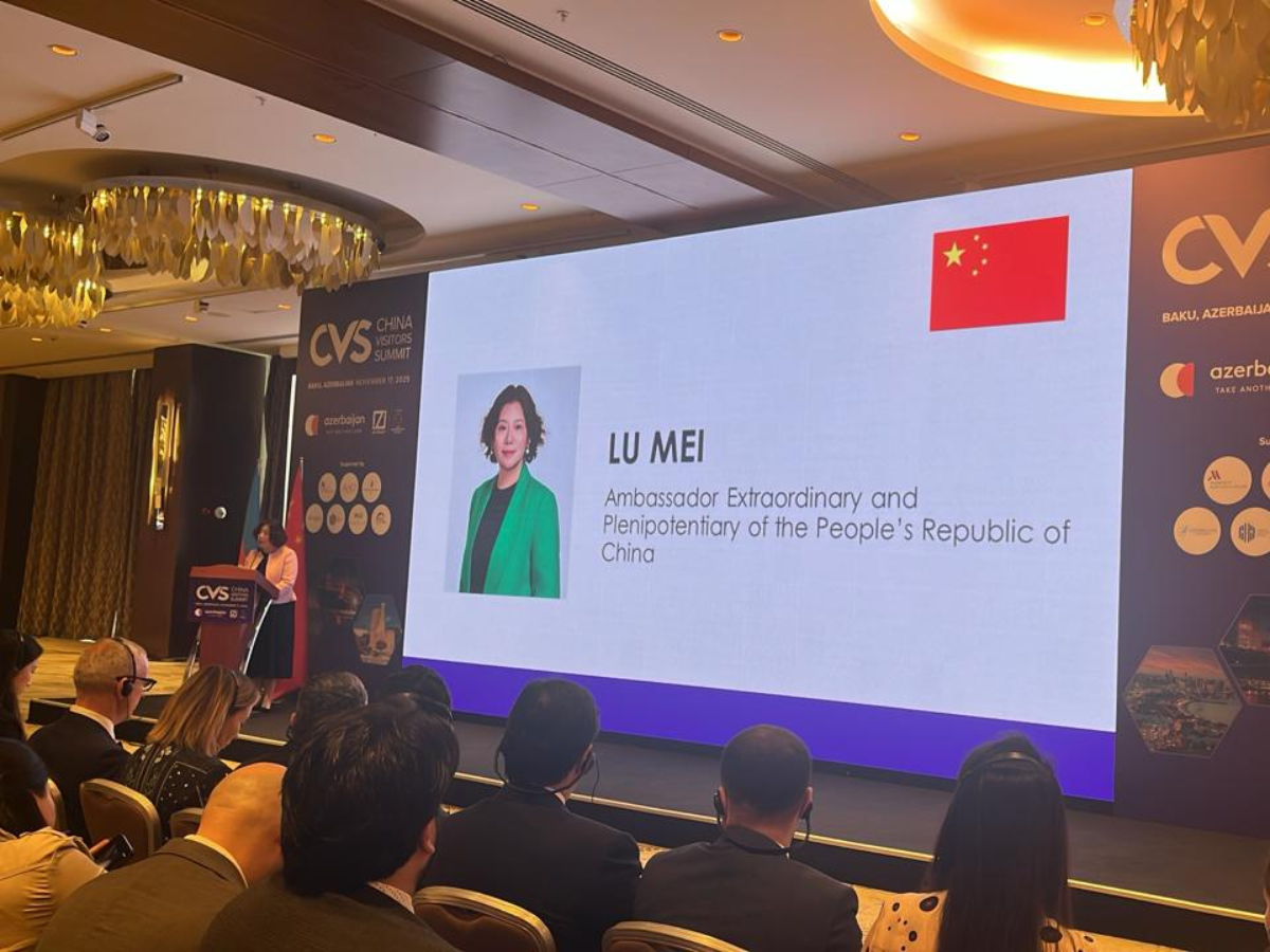 Çindən Azərbaycana səfər edən turistlərin sayında il ərzində yeni rekord gözlənilir - Lu Mey