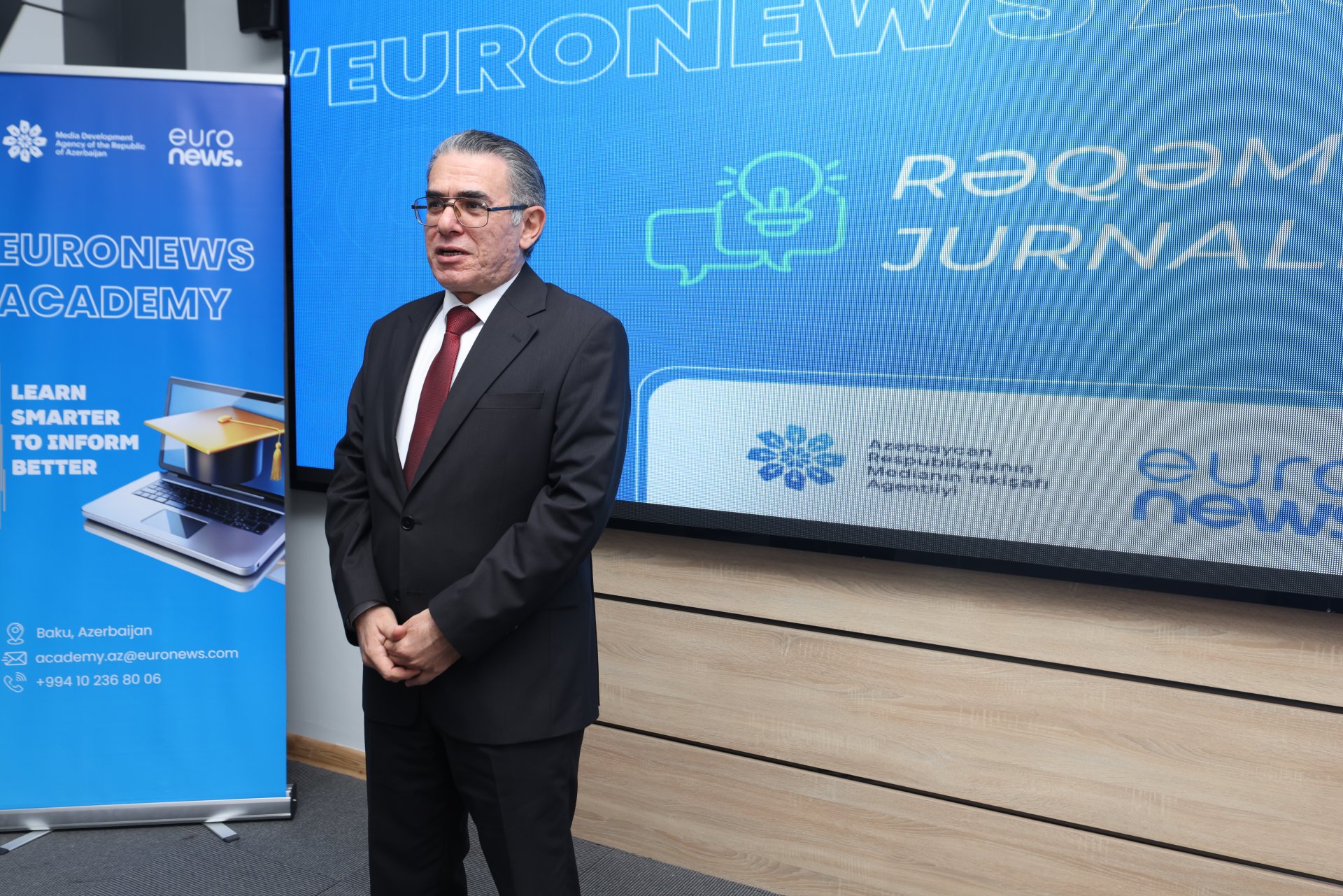 “Euronews Academy” layihəsi çərçivəsində “Rəqəmsal Jurnalistika” mövzusunda təlim proqramına başlanıb (FOTO)